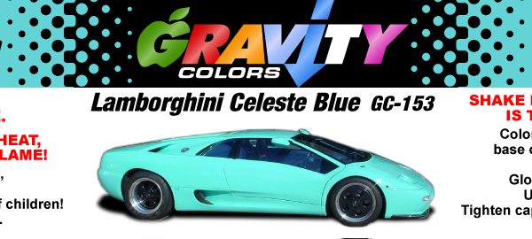 GC 153 Lamborghini Celeste Blue