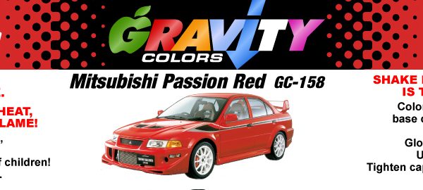 GC 158 Mitsubishi Passion Red