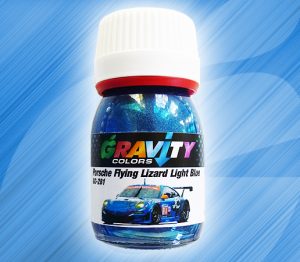 Porsche Flying Lizard Light Blue