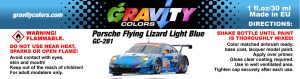 Porsche Flying Lizard Light Blue - Image 2