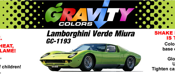 GC 1193 Lamborghini Verde Miura