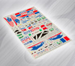 Decals for BMW M6 GTD 96 Rolex 24h Of Daytona 2020 / IMSA Weathertech 240 At Daytona 2020