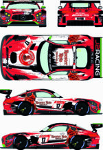 Decals for Mercedes AMG GT3 17 ADAC Total 24h Of Nurburgring 2019 - Image 2