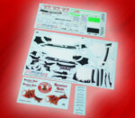 Decals for Mercedes AMG GT3 17 ADAC Total 24h Of Nurburgring 2019