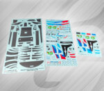 Decal Set for BMW M8 GTLM #81/#82 24h Of Le Mans 2019 + Exterior Carbon Fiber