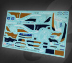 Decals for Ford Mustang GT4 22 Sports Car Championship Canada - Mosport 2021