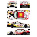 Decals for BMW M6 GT3 77 ADAC Total 24h Of Nurburgring 2021 - Image 2