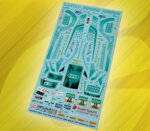 Decals for Audi R8 LMS GT3 Evo 28 ADAC GT Masters 2021