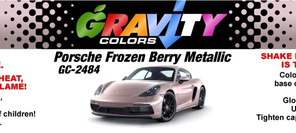 GC 2484 Porsche Frozen Berry Metallic