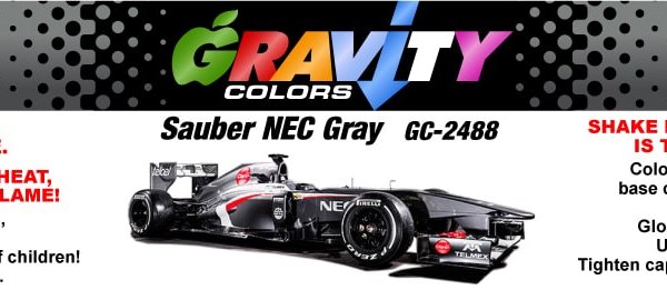 GC 2488 Sauber NEC Gray