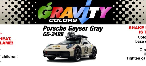 GC 2498 Porsche Geyser Gray