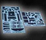 Decal Set for Carbon Fiber Pattern BMW M8 GTLM