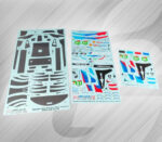 Decal Set for BMW M8 GTLM #81/#82 24h Of Le Mans 2019 + Exterior Carbon Fiber