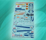 Decals for Mercedes AMG GT3 50 - Fuji GT 500 km - Japanese Super GT Series 2019