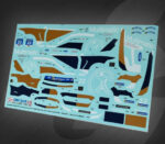 Decals for Ford Mustang GT4 22 Sports Car Championship Canada - Mosport 2021