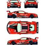 Decal Set for BMW M8 GTLM #25 Rolex 24h of Daytona 2021 / Hyundai Monterrey Sportscar Championship 2020 - Image 2