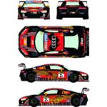 Decals for Audi R8 LMS GT3 2A Liqui Moly 12h Of Bathurst 2016 - Image 2